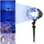 Facaimo Multi LED Activated Party Lights party Snowflake Projector Lights, hiliday Snowfall Projector Light Dynamic Snow Effect Spotlight for Garden Ballroom, Party,Holiday Landscape Decorate
