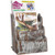 MyGift 3-Slot Rustic Torched Wood Desktop Magazine Rack