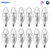 Philips LED Dimmable B11 Clear Candle Light Bulb: 300-Lumen, 5000-Kelvin, 4.5-Watt (40-Watt Equivalent), E12 Base, Daylight, 12-Pack