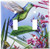 Art Plates - Green Hummingbird Switch Plate - Double Toggle