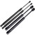 ECCPP Lift Supports Rear liftgate and Rear Window Glass Struts Gas Springs Shocks for 2005-2013 Nissan Pathfinder Compatible with 6110 6607 Strut Set of 4