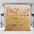 Kate 5x7ft Retro Yellow Brick Wall Backdrop for Photography Mottled Brick Wall Background Professonal Photo Booth Collapsible Backdrop