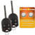 Discount Keyless Replacement Uncut Car Remote Fob Key Combo Compatible with Ford Transit CWTWB1U793 (2 Pack)