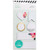 American Crafts Heidi Swapp Memory Planner 6 Piece White Notepads
