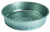 LITTLE GIANT Miller Co Galvanized Pan, 13 Quart