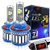 Win Power H13 LED Headlight Bulbs 9008 CREE 70W 7200LM 6000K Cool White Dual High Low Beam Conversion Kit-2 Yr Warranty