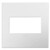 Legrand Adorne AWP2GWH4 2 Gang Wall Plate 4 Pack Glossy White