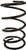 Genuine Honda 51401-SCV-A01 Spring, Front