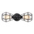 KOONTING 2-Light Industrial Bathroom Vanity Light, Metal Wire Cage Wall Sconce, Vintage Edison Wall Lamp Light Fixture for Bathroom Dressing Table Mirror Cabinets Vanity Table Living Room Porch.