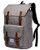 Laptop Backpack for Men,Vaschy Water Resistant School Bookbag College Rucksack Daypack for 15.6in Laptop Gray