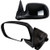 SCITOO Compatible fit for Pair Door Mirrors 1999-2006 Chevrolet Silverado Suburban Tahoe GMC Sierra Yukon Manual Adjusted Folding Side Mirrors (1999-2000 New Body Style 2007 Classic)