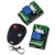 12V 10A One Channel Relay RF Wireless Remote Control 2 Receivers Momentary Switch