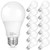 A19 LED Light Bulbs 100-125 Watt Equivalent, 3000K Soft White LED Bulb 13-Watt, 1500 Lumens, E26 Medium Standard Base, CRI85+, 25000+ Hours Lifespan, No Flicker, Non Dimmable, Pack of 12