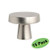 homdiy Cabinet Knobs Round Drawer Knobs Brushed Nickel Cabinet Door Knobs Mushroom Knobs 15 Pack - LS5310SNB Drawer Pulls Kitchen Cabinet Hardware Modern Cabinet Handles for Dresser Drawers