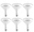 Hyperikon BR40 LED Bulb, 15W (100 Watt), DImmable Flood Light, E26, 3000K, CRI84, 6 Pack