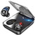 Wireless Earbuds CASECUBE Bluetooth 5.0 Wireless Earbuds True Wireless Bluetooth Earphones Ipx7 Waterproof Wireless Headphones with Charging Case 60H Playtime for iOS and Android (Black)