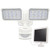 LEPOWER 1500LM Solar Lights Outdoor, LED Motion Sensor Security Light, 6000K, IP65 Waterproof, Adjustable Head Flood Light with 2 Modes Automatic and Permanent on, for Entryways, Patio, Yard