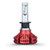 Kit-H1-Red LED Headlight Bulbs 12000LM 72W Super Bright Xenon Cool White 6500K Halogen Replacement Adjustable Beam,Plug&Play LED HeadLamps All-in-one Conversion Kit By Dazzray?Pack of 2?