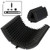 TONOR Microphone Isolation Shield, Studio Mic Sound Absorbing Foam Reflector for Any Condenser Microphone Recording Equipment Studio, Black
