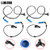LIMICAR 4PCS Front & Rear ABS Wheel Speed Sensor 34526752682 34526752681 ALS464 ALS436 ALS438 Compatible w/ 02-04 320i 2.2L 01-06 325Ci 2.5L 330Ci 3.0L Auto Trans 02-05 325i 2.5L
