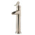 Wovier Waterfall Brushed Nickel Bathroom Sink Faucet,Single Handle Single Hole Vessel Lavatory Faucet,Basin Mixer Tap Tall Body