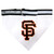 MLB BANDANA - SAN FRANCISCO GIANTS DOG BANDANA with Reflective & Adjustable DOG COLLAR, Large