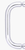 CRL 8" Satin Chrome Single-Sided Solid 3/4" Diameter Pull Handle without Metal Washers