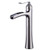 Wovier Chrome Waterfall Bathroom Sink Faucet,Single Handle Single Hole Vessel Lavatory Faucet,Basin Mixer Tap Tall Body