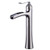 Wovier Chrome Waterfall Bathroom Sink Faucet,Single Handle Single Hole Vessel Lavatory Faucet,Basin Mixer Tap Tall Body