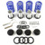 Adjustable Coilover Coil Springs Lowering Suspenion Kit for 1990-2001 Acura Integra Honda 1990-2002 Accord & 1988-2000 Civic & 1993-1997 Civic del Sol & 1988-1991 CRX & 1992-2001 Prelude