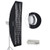 Godox 35cm x 160cm 14"x63" Strip Beehive Honeycomb Grid Softbox Bowens Mount for Godox Flash Light and Other Studio Flash Light
