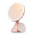 Babyltrl Lighted Makeup Mirror, Rechargeable 9 Inch Vanity Mirror with Bluetooth Speakerphone, 1X/5X Magnifying Mirror, 3 Color Lighting Modes and Dimmable Makeup Mirror with Lights