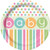 Pastel Baby Shower Dinner Plates, 8ct