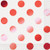 Foil Red Polka Dot Beverage Napkins, 16ct