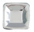 Foil Silver Square Paper Appetizer Plates, 8ct