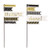 Pennant Flag You Did It! Graduation Cake Toppers, Party Accessory, 2 Ct.