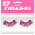 Amscan Tinsel Eyelashes, Party Accessory, Pink