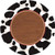 amscan Western Dinner Plates Disposable Party Tableware, Paper, 10", Pack of 8