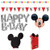Amscan Disney Mickey On The Go Wall & Table Decoration Kit, Birthday