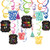 Amscan Happy New Year Hanging Swirls (30 ct)