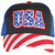 Amscan 250802 Baseball Patriotic Hat, 5" x 10", Multicolor