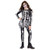 Amscan Girls Punky Skeleton Costume - Medium (8-10) Black