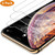 iPhone Xs Max Screen Protector 3 Packs Ultra Thin Clear Anti-Scratch Anti-Fingerprint Anti-Bubbles 9H Hardness Case Friendly Tempered Glass Screen Protector Full Coverage Film for iPhone Xs Max 