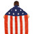 Aguila American Flag Cape