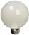 Feit Electric BPG2560/F/850/LED Decorative Frost Glass Filament LED Dimmable 60W Equivalent Daylight G25 Globe Light Bulb, White