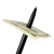 OUERMAMA 2 Pcs Penetrating Pen Magic Trick Forcing The Pen Through Bill Penetration Magic Props ( Black with Video Tutorial )