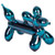kat + annie Ornament Blue Balloon Dog