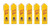 Beistle AR091 Computer Whiz Award Ribbons, 2 by 8-Inch, 6-Pack