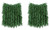 Beistle S50456AZ2 Tropical Fern Leaf Hula Skirt,2 Piece, 24", Green