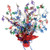 30 Gleam 'N Burst Centerpiece (multi-color) Party Accessory  (1 count) (1/Pkg)